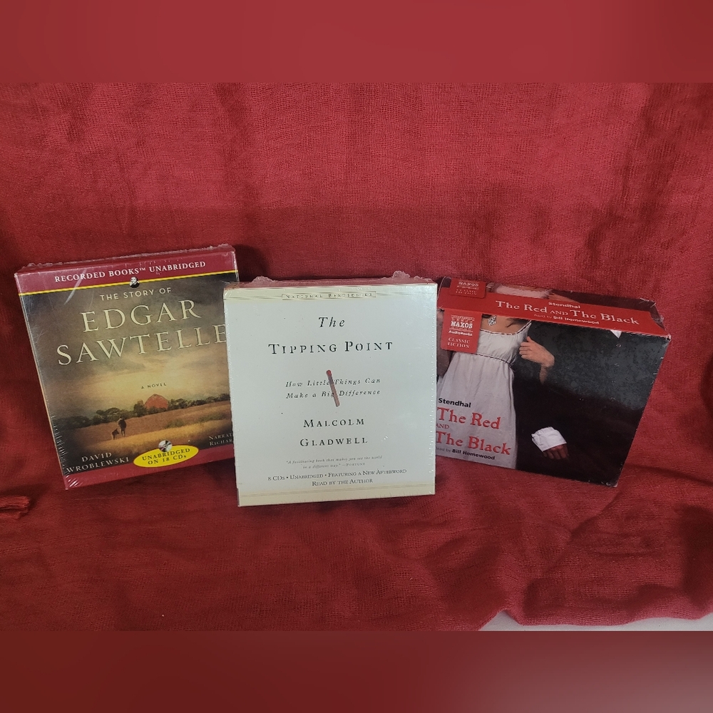 New In Package Audio Books On Cd